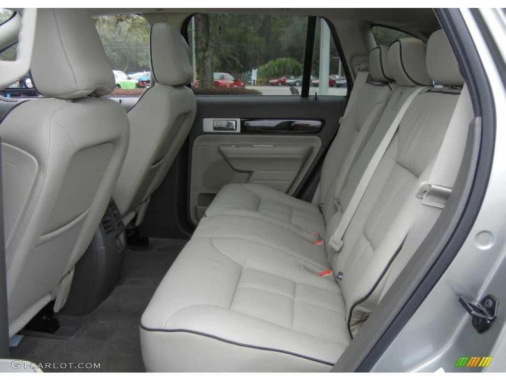 2008 MKX  - Vapor Silver Metallic / Medium Light Stone photo #14