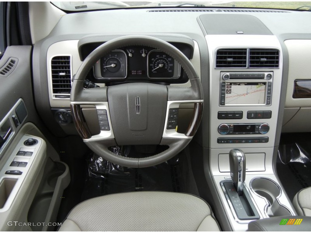 2008 MKX  - Vapor Silver Metallic / Medium Light Stone photo #20