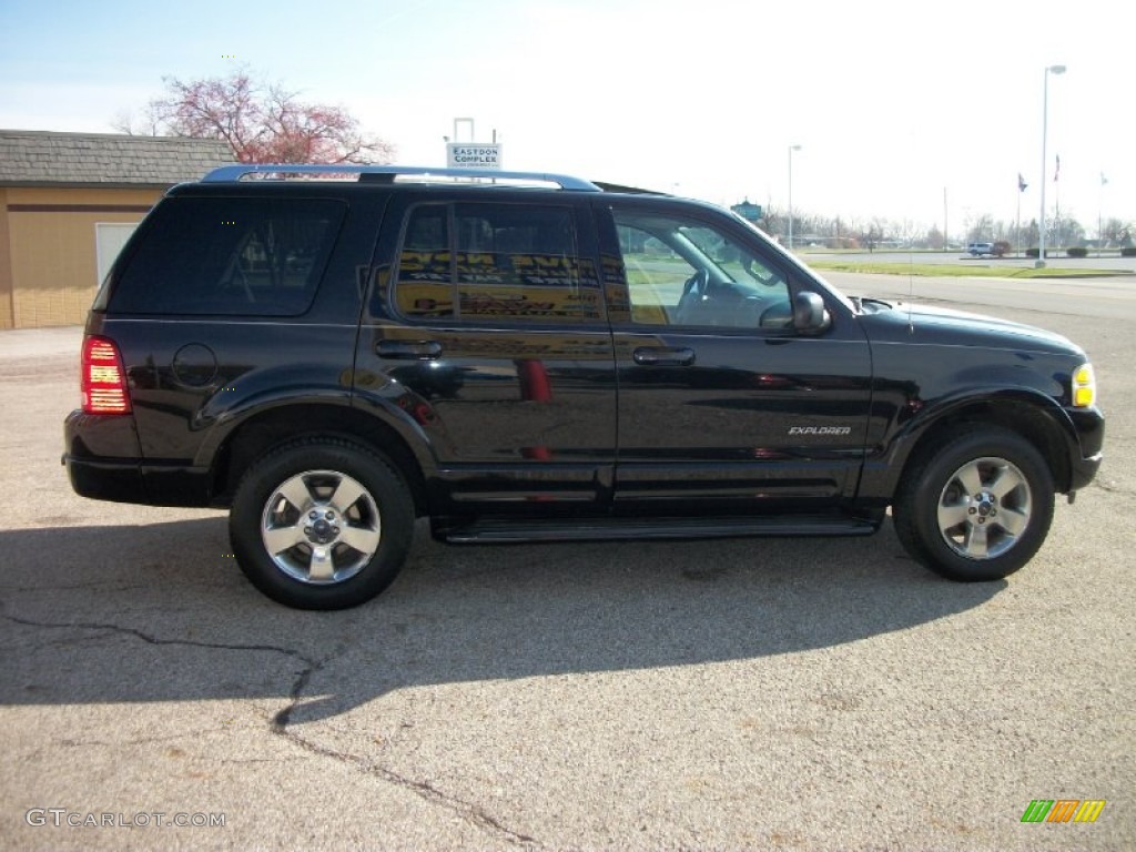 2004 Explorer Limited 4x4 - Black / Graphite photo #2