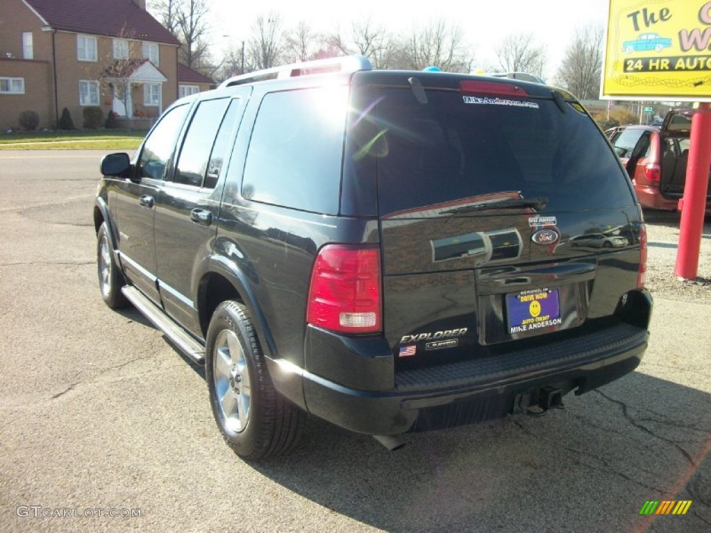 2004 Explorer Limited 4x4 - Black / Graphite photo #3