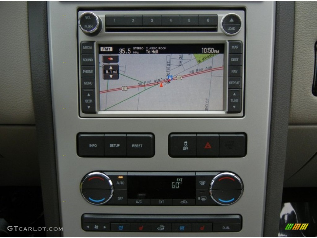 2008 MKX  - Vapor Silver Metallic / Medium Light Stone photo #22
