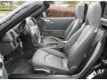 2008 Porsche Boxster Stone Grey Interior Front Seat Photo
