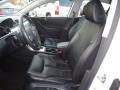 2010 Volkswagen Passat Black Interior Front Seat Photo