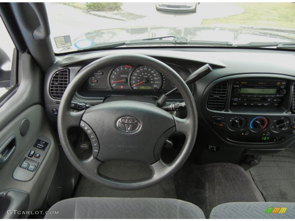 2006 Toyota Tundra Limited Access Cab Dark Gray Dashboard Photo #73587356
