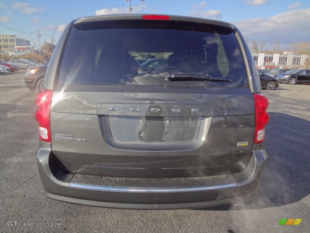 2012 Grand Caravan SXT - Dark Charcoal Pearl / Black/Light Graystone photo #6