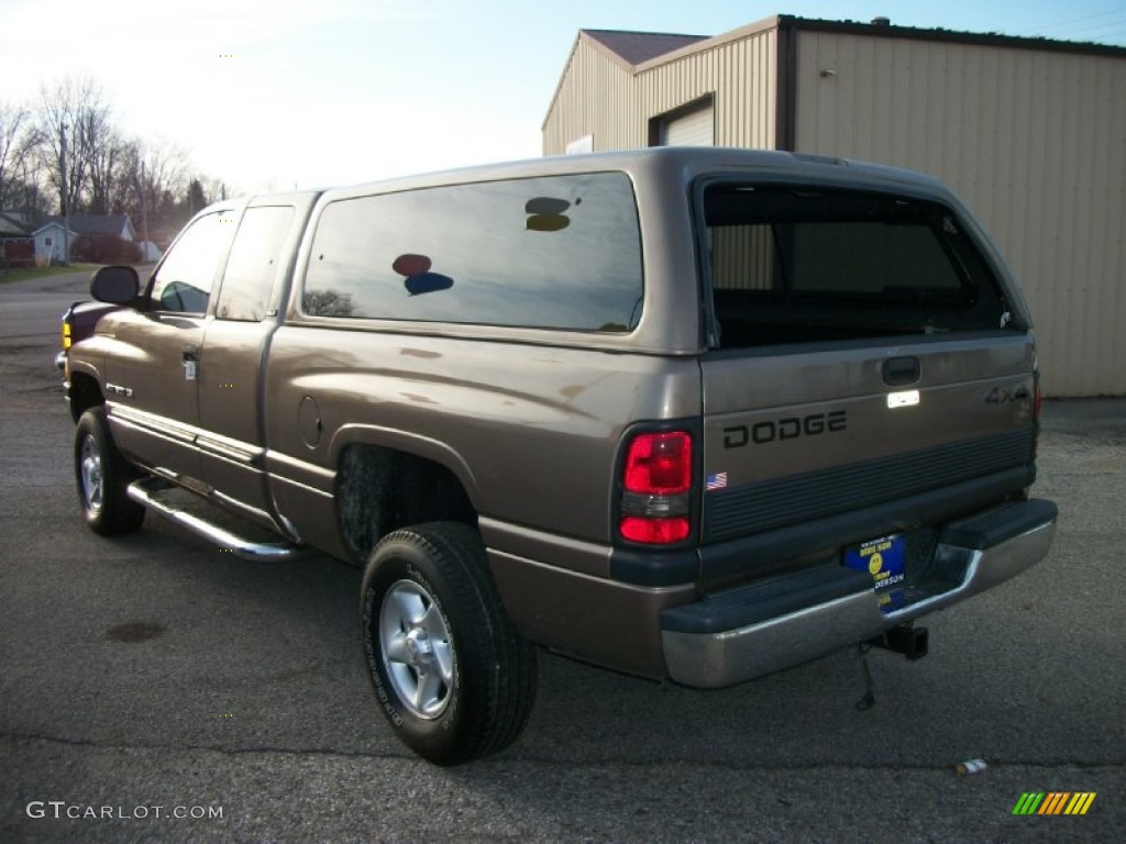 2001 Ram 1500 SLT Quad Cab 4x4 - Light Driftwood Satin Glow / Tan photo #3