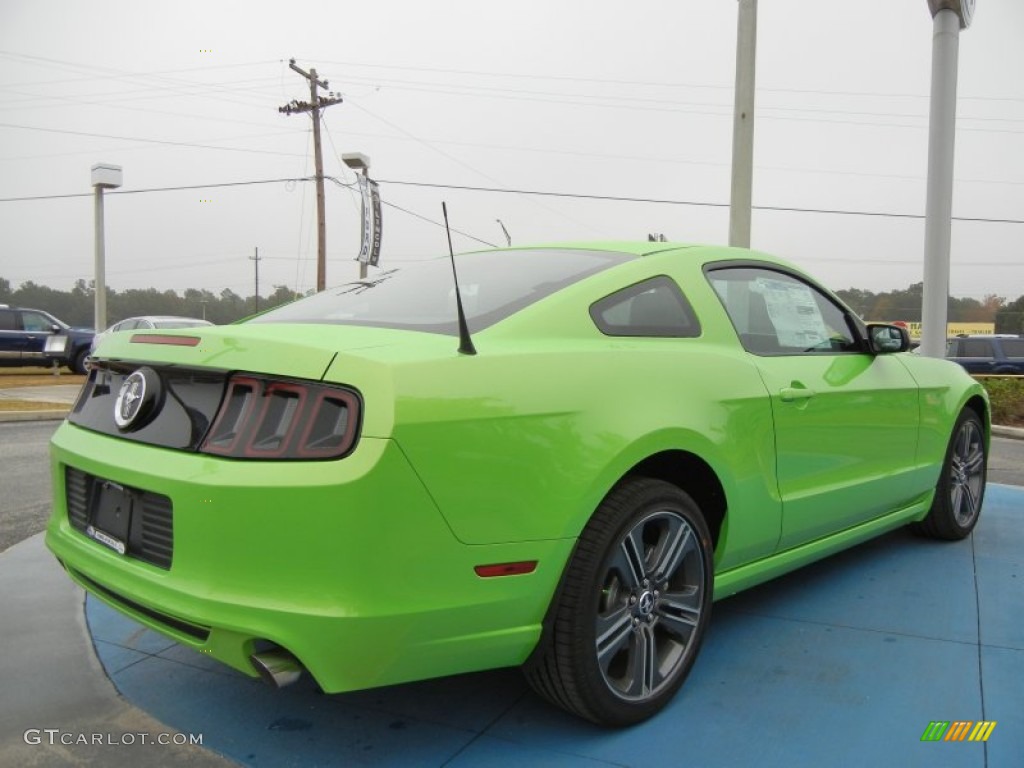Gotta Have It Green 2013 Ford Mustang V6 Coupe Exterior Photo #73588250