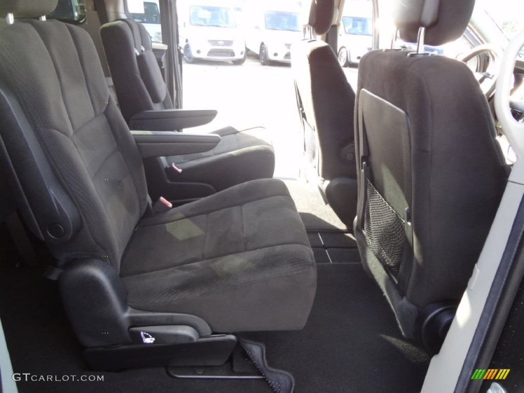 2012 Grand Caravan SXT - Dark Charcoal Pearl / Black/Light Graystone photo #20