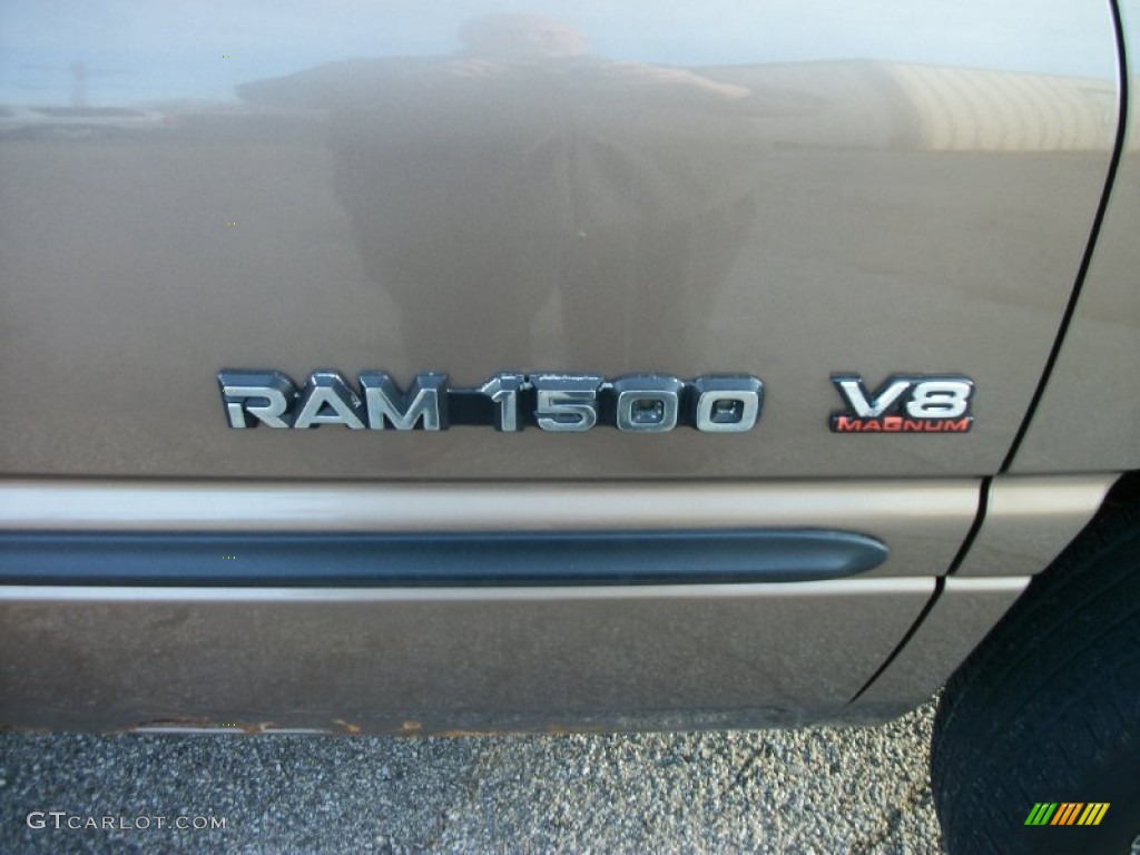 2001 Ram 1500 SLT Quad Cab 4x4 - Light Driftwood Satin Glow / Tan photo #12