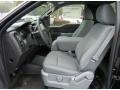 Steel Gray 2013 Ford F150 XL Regular Cab Interior Color