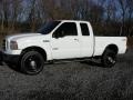 2005 Oxford White Ford F350 Super Duty XLT SuperCab 4x4  photo #2