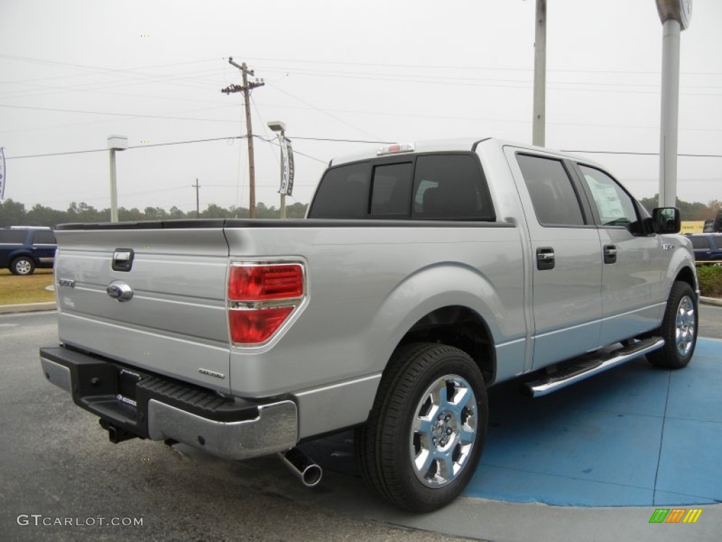 Ingot Silver Metallic 2013 Ford F150 XLT SuperCrew Exterior Photo #73589012