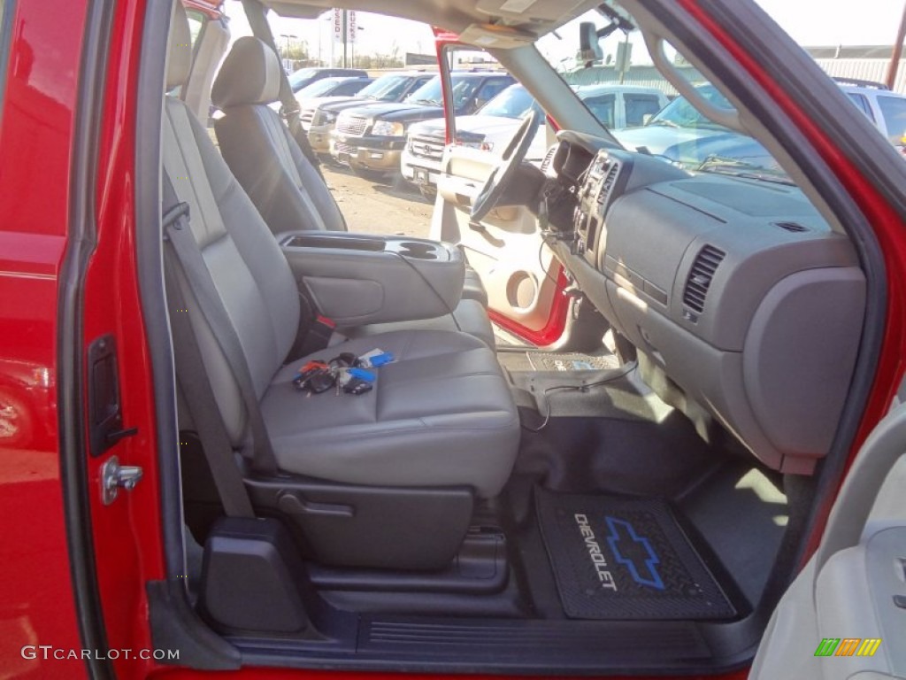 2009 Silverado 1500 LS Extended Cab - Victory Red / Light Cashmere photo #19