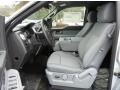 Steel Gray Front Seat Photo for 2013 Ford F150 #73589099