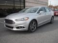 Ingot Silver Metallic 2013 Ford Fusion Titanium Exterior