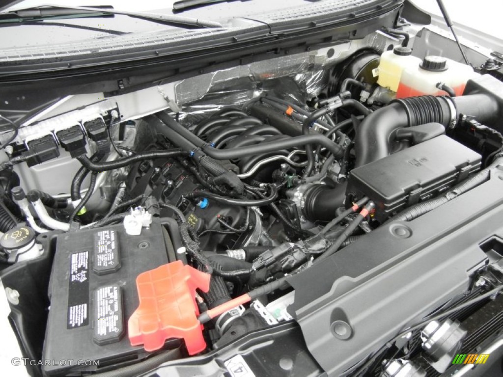 2013 Ford F150 XLT SuperCrew 5.0 Liter Flex-Fuel DOHC 32-Valve Ti-VCT V8 Engine Photo #73589231