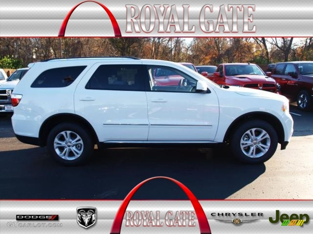 2013 Durango SXT AWD - Bright White / Black photo #1