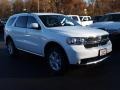 2013 Bright White Dodge Durango Crew AWD  photo #2