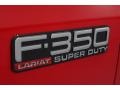 2000 Red Ford F350 Super Duty Lariat Crew Cab 4x4  photo #25