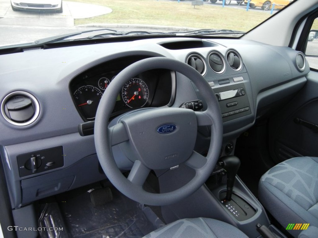 2013 Ford Transit Connect XL Van Dark Gray Dashboard Photo #73590007