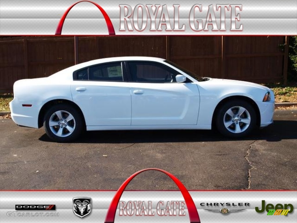 2013 Charger SE - Ivory Pearl / Black photo #1