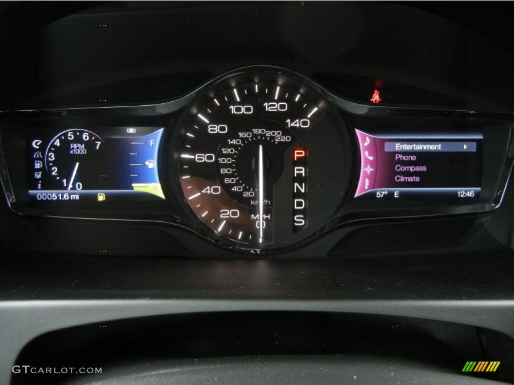 2013 Lincoln MKX FWD Gauges Photo #73590642