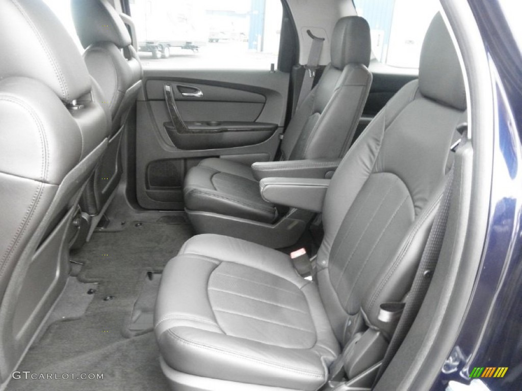 Ebony Interior 2012 GMC Acadia Denali AWD Photo #73591112