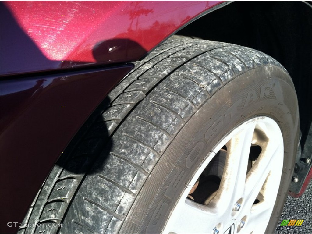2004 Accord EX V6 Sedan - Redondo Red Pearl / Black photo #2