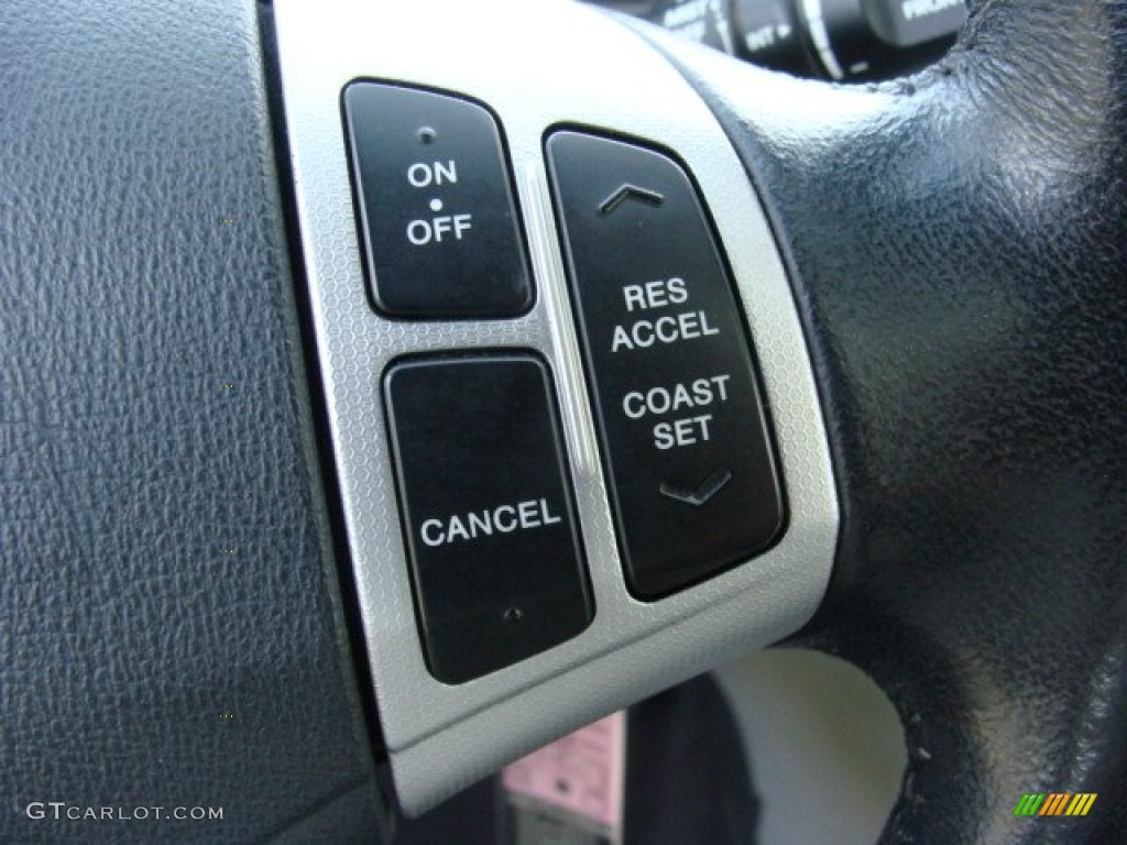 2009 Elantra GLS Sedan - Black Pearl / Gray photo #15