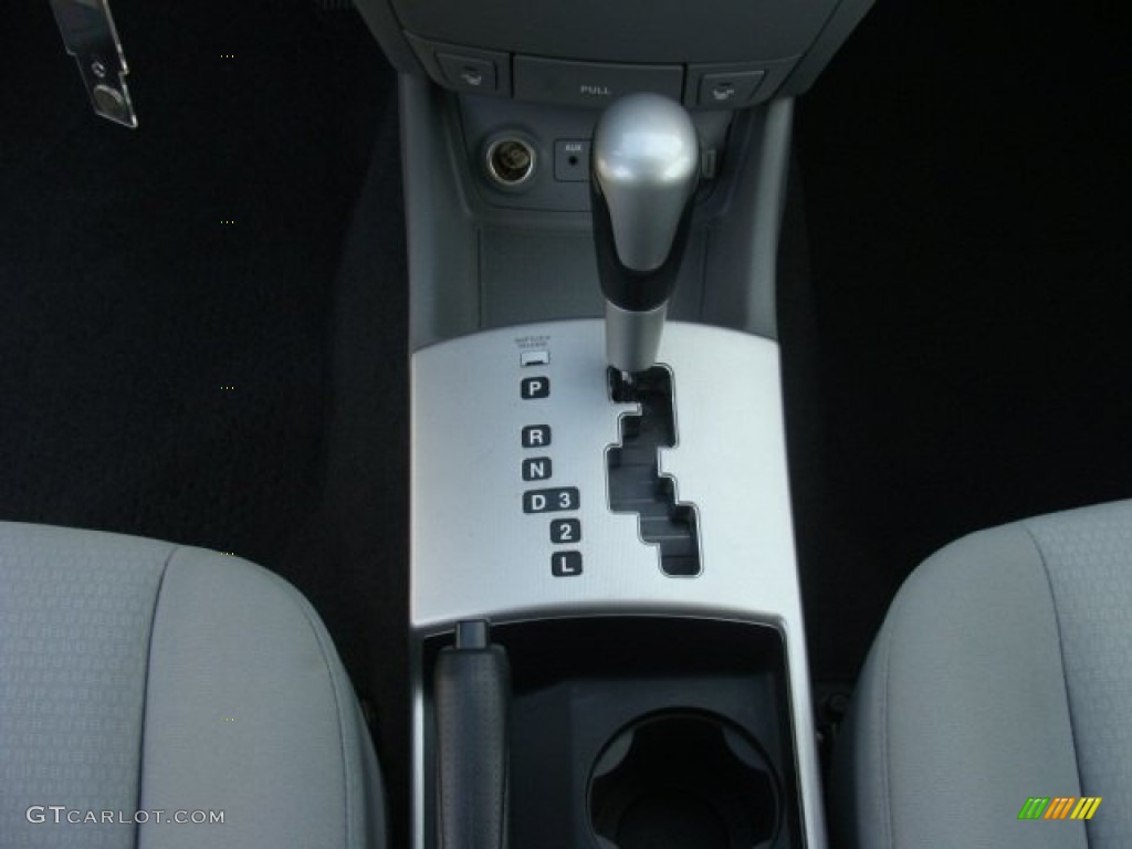 2009 Elantra GLS Sedan - Black Pearl / Gray photo #18