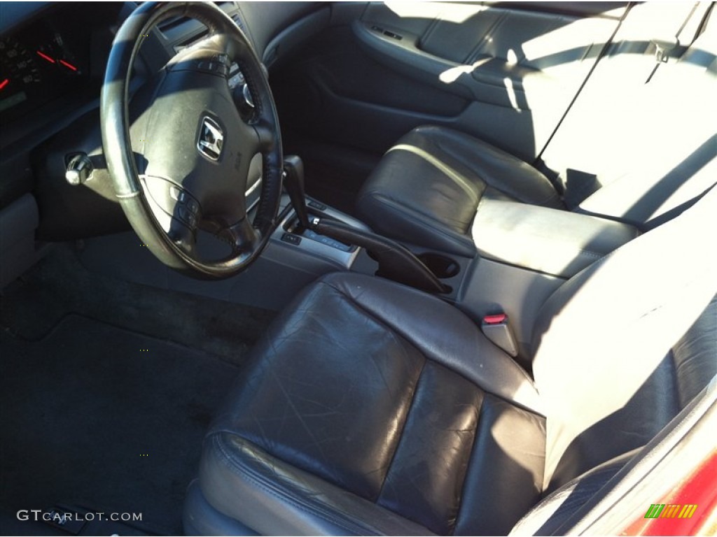 2004 Accord EX V6 Sedan - Redondo Red Pearl / Black photo #8