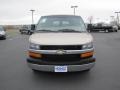 2009 Sandstone Metallic Chevrolet Express LS 1500 AWD Passenger Van  photo #2