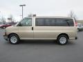 2009 Sandstone Metallic Chevrolet Express LS 1500 AWD Passenger Van  photo #4