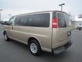 2009 Sandstone Metallic Chevrolet Express LS 1500 AWD Passenger Van  photo #5