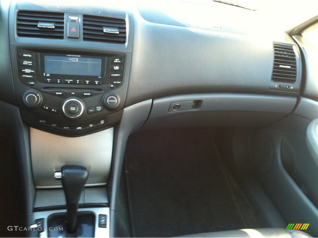 2004 Accord EX V6 Sedan - Redondo Red Pearl / Black photo #11