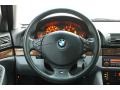Gray 2000 BMW 5 Series 540i Sedan Steering Wheel