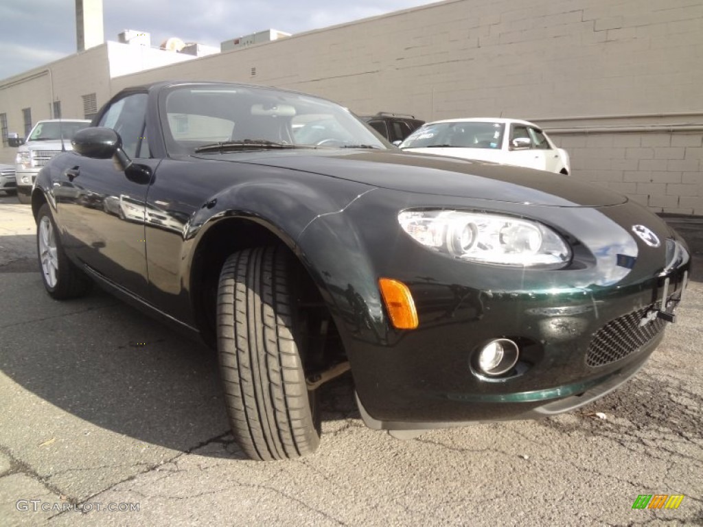 2007 MX-5 Miata Sport Roadster - Highland Green / Black photo #3