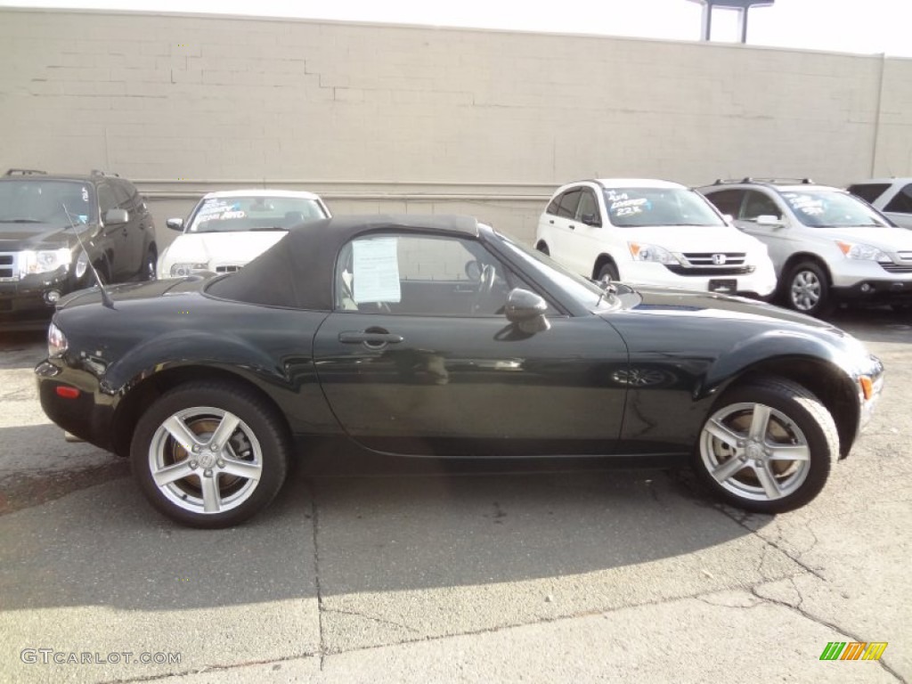 2007 MX-5 Miata Sport Roadster - Highland Green / Black photo #4