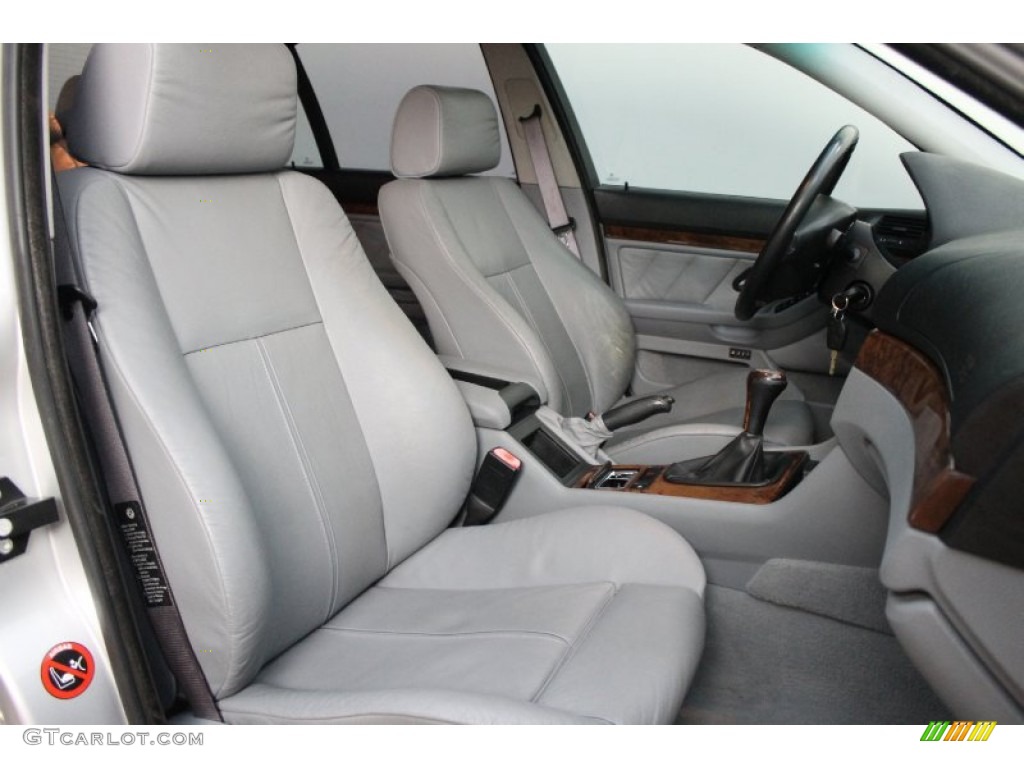 Gray Interior 2000 BMW 5 Series 540i Sedan Photo #73591790