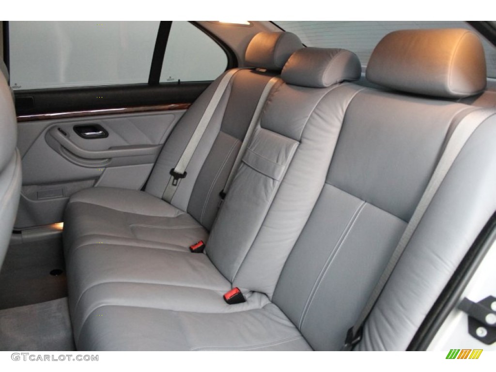 Gray Interior 2000 BMW 5 Series 540i Sedan Photo #73591808
