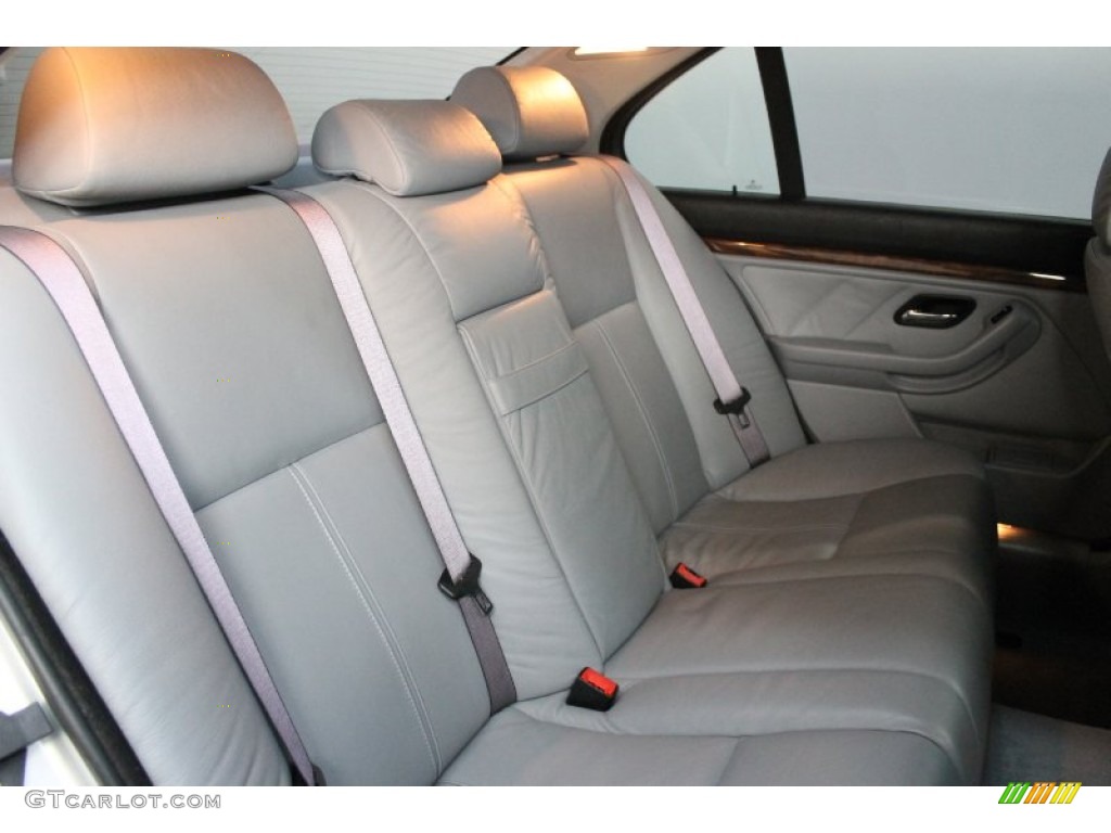 Gray Interior 2000 BMW 5 Series 540i Sedan Photo #73591832