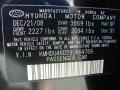Black Pearl - Elantra GLS Sedan Photo No. 31