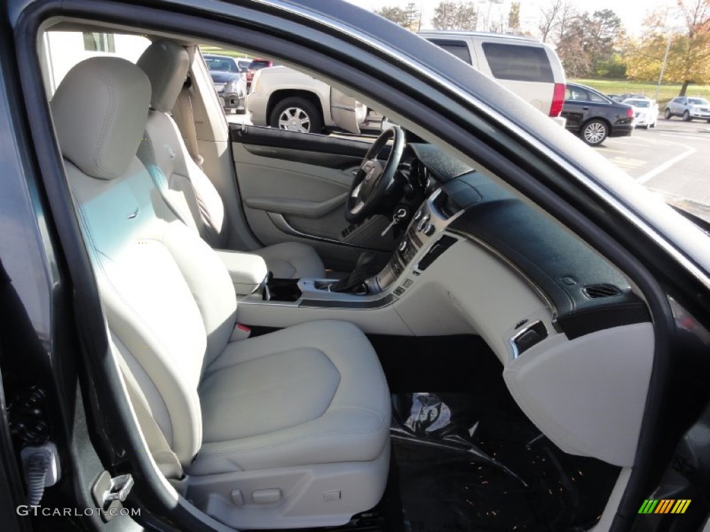 2009 CTS 4 AWD Sedan - Thunder Gray ChromaFlair / Light Titanium/Ebony photo #17