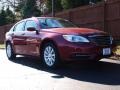 2013 Deep Cherry Red Crystal Pearl Chrysler 200 Touring Sedan  photo #2