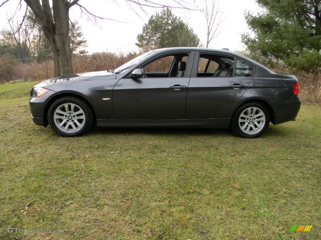 Sparkling Graphite Metallic 2007 BMW 3 Series 328xi Sedan Exterior Photo #73592762