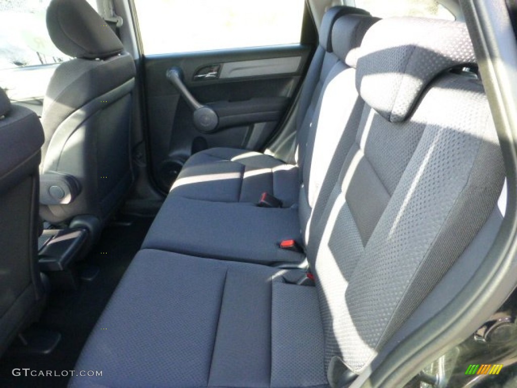 2009 CR-V LX 4WD - Crystal Black Pearl / Black photo #15