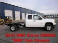 Summit White - Sierra 2500HD Extended Cab Photo No. 1