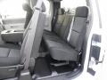 Rear Seat of 2013 Sierra 2500HD Extended Cab