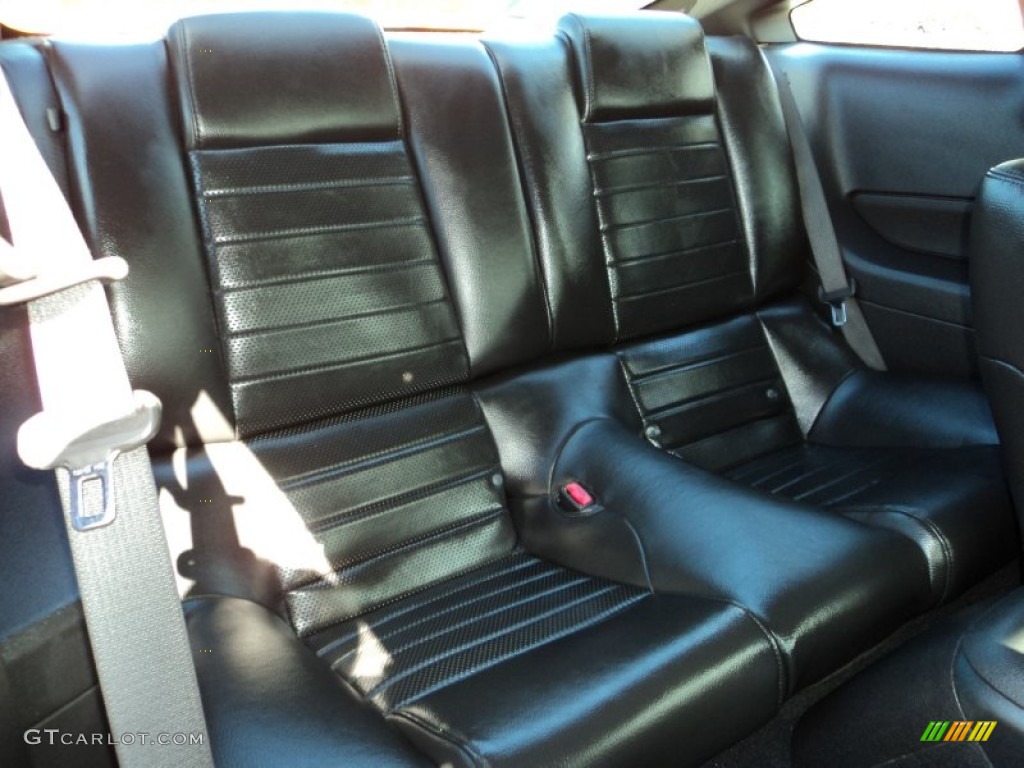 2009 Ford Mustang GT Premium Coupe Rear Seat Photo #73594434