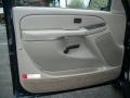 Tan 2005 Chevrolet Silverado 1500 LS Extended Cab Door Panel